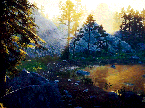 wintersongstress: RED DEAD REDEMPTION II  • scenery [65/?] —First Light at Moonstone