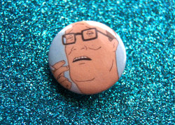 space-grunge:  hank hill buttons 