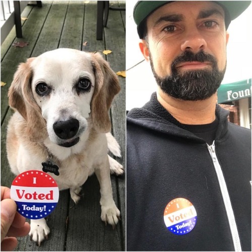 We Voted. Did you? #govote #vote #election2018 #makeitblue (at Salem, Massachusetts) https://www.ins