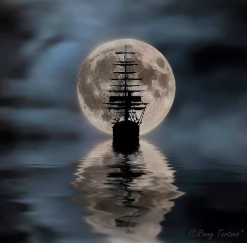 moonipulations:Pirate Dreams – Digital art by Ronny Tertnes  