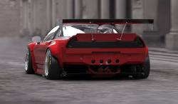 radracerblog:  Acura NSX Rocket Bunny