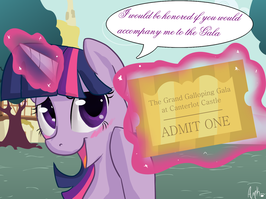 madame-fluttershy:  Gala Invitations by kakashischika  X3! So adorable~ Dashie so