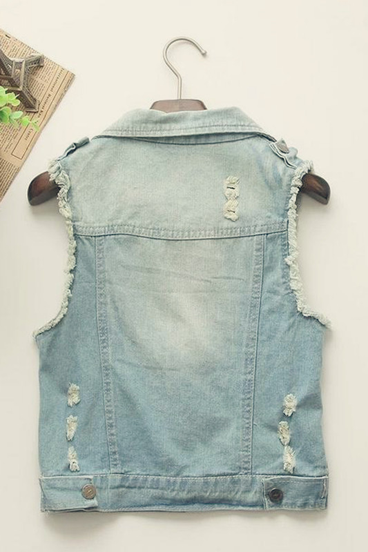 tbdressfashion:  jeans vest