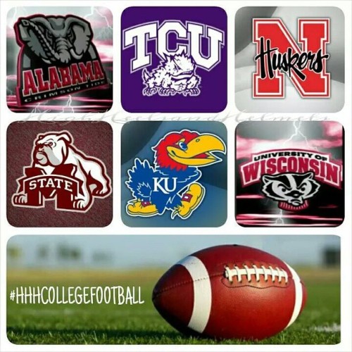 #hhhcollegefootball #ncaaf #collegefootball #highheelsandhelmets #spikessportssass #HHH #TCU #horned