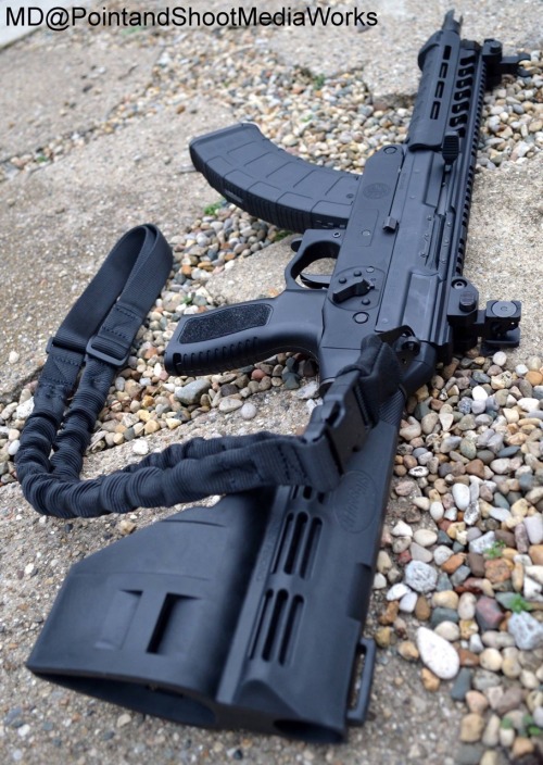 everydaycivilian:  Sig Sauers new Sig556XI Classic Russian Pistol w/SB.   Pictured with:  Magpul Dynamics AK PMags  Special Operations Equipment Single Point Bungee Sling & AK/M4 Micro Rig w/Padded H-Harness  Milspecmonkey Ka-Bar Knife  Glock 30 Gen