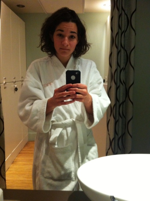 Here is a picture of sleepy me after my massage this morning. I had the following thoughts while I w