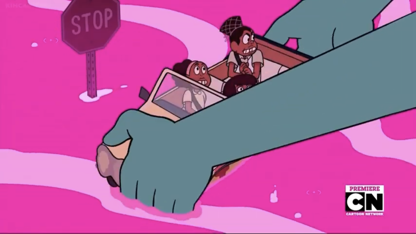 bismuth:some people questioned why the car was melting if the poison only affects organic life, and it seems like it’s confirmed to be an animation error!! in the “true kinda love” animatic commentary, joe johnston says that it wasn’t supposed