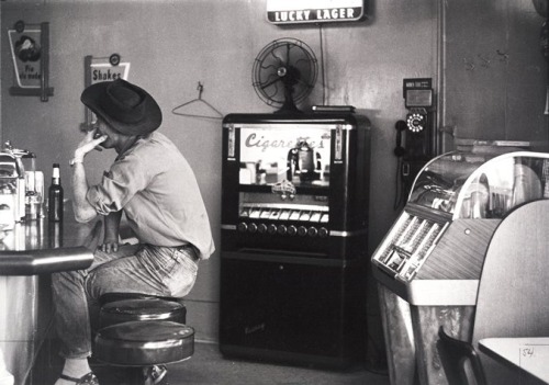 secretcinema1:Cafe Near Pinole, California, 1956, Dorothea Lange