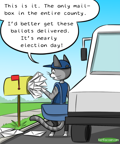 katswenski: But seriously, please vote. Many states are not accepting ballots that arrive past Novem