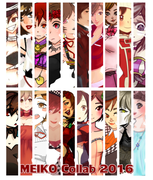 meikocollab:  &gt;&gt;HAPPY BIRTHDAY MEIKO!&lt;&lt; | &gt;&gt;Song list + ar