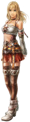 best-dadapon:  A caring and energetic young woman. Fiora is a childhood friend of Shulk’s, and feels a certain affection towards him. She is Dunban’s younger sister.Ripped from the official site by Kare Reiko, these images can be found here.