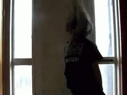 thetalkingpoltergeist:  This is an accurate portrayal of how metal heads meet. 