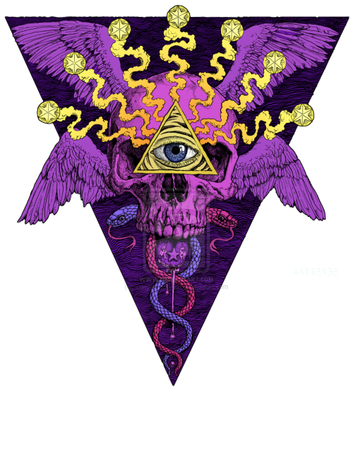 universeobserver:  Ajna awakening by artserge 