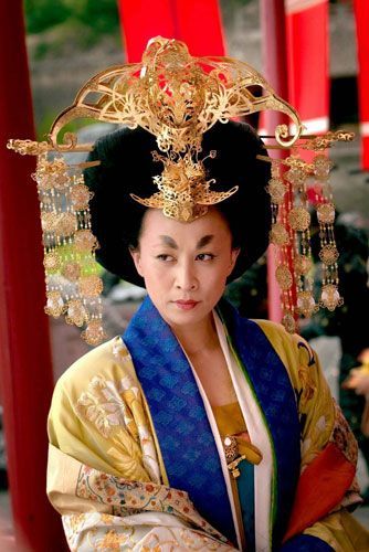 Costumes from The Empress of China (set the Tang Dynasty), starring Fan Bingbing (Click to enlarge)