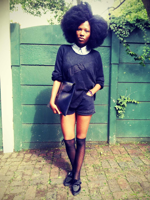 Check out blogger Funeka Ngwevla! Vogue Italia writes:  She has a personality that is bigger th