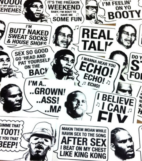 COP YOU SOME | KELLZ STICKER PACK “Featuring the greatest quotes from the Pied Piper of R&B”