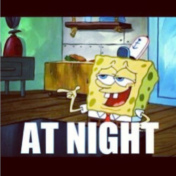 #atnight #spongebob #krustkrab