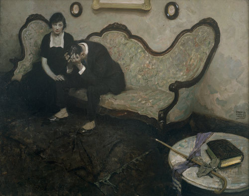 Dean Cornwell, It’s Hard to Explain Murder, 1920