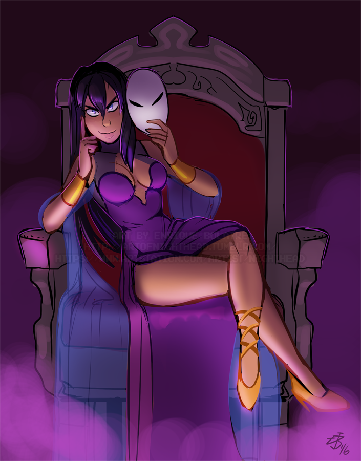 artofnighthead:  Patreon Reward for Meraxa of their character, the devius Sabine