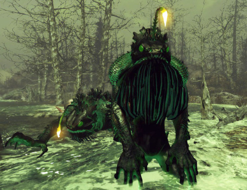 marvilus73: Glowing Angler Creatures of Far Harbor 1