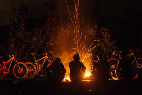 ericmickelson: Spent a great night camping out at the local trails last night.  Rode up late, caught