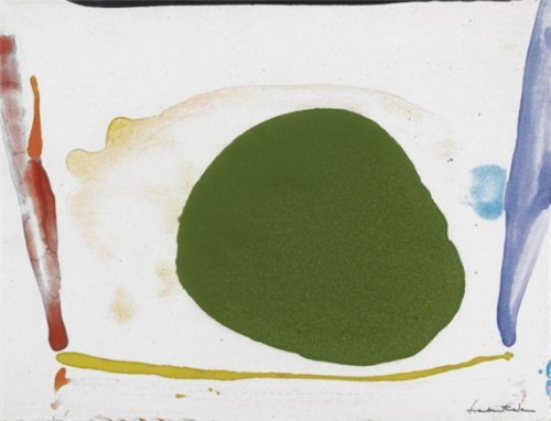 Thanksgiving Day, 1973, Helen Frankenthaler