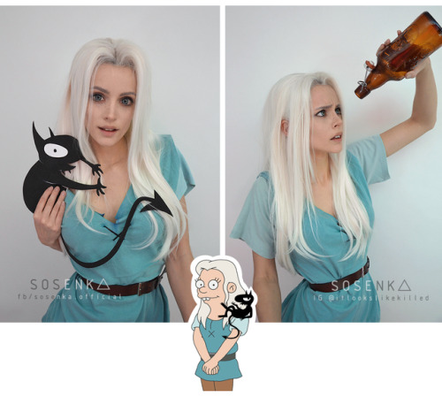  Here’s my take on Bean from Disenchantment :D 