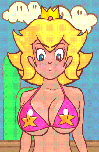 geekearth:  Princess Peach Running