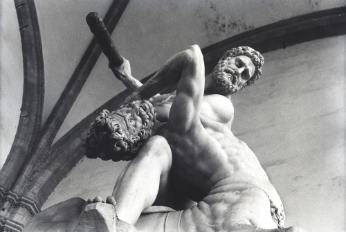 Hercules Killing the Centaur In Florence, Italy, 2012-Birdie St. Pierre