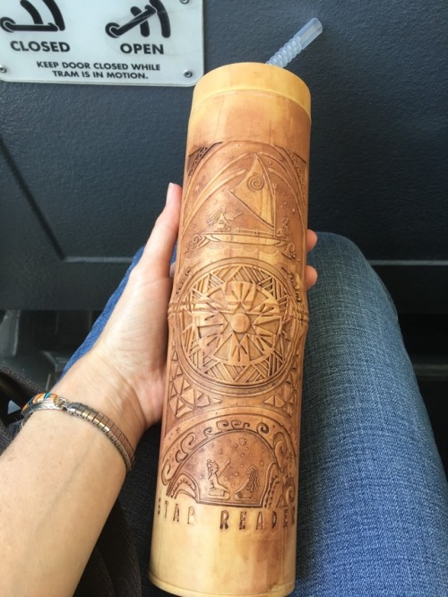lokifenokee:Moana sippy cup from Disneyland. They sell these at the Dole Whip stand outside the Tiki