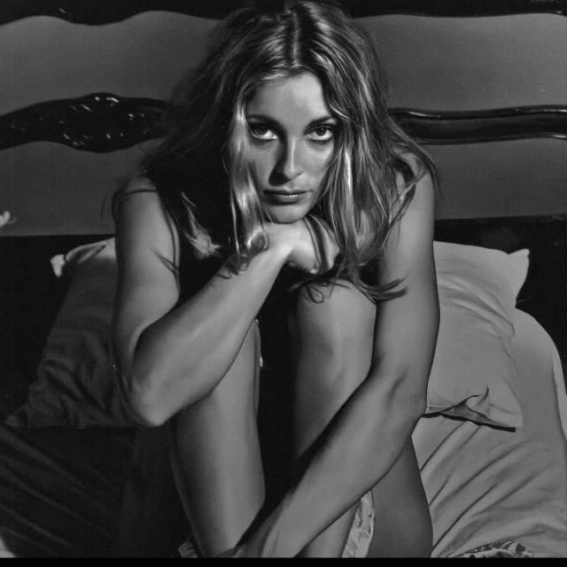 While Freya Carlson's hair in 'The Wrecking Crew' is red, Sharon Tate appears in most of the promotional material with 