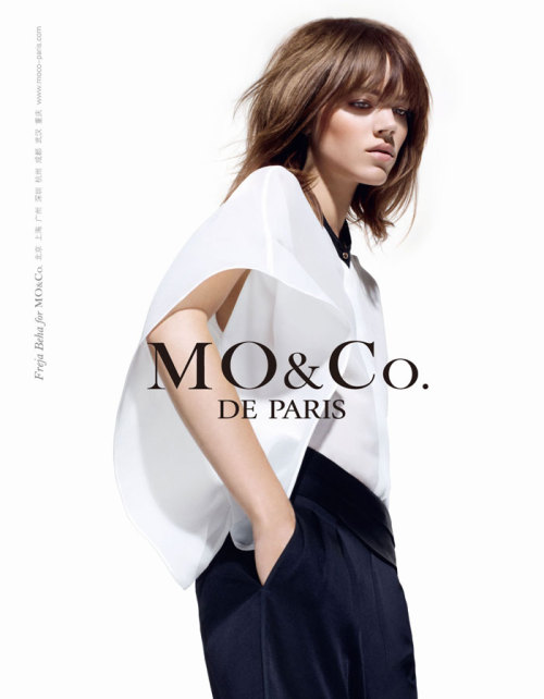 SPRING / SUMMER 2012 - MO & CO MODEL: FREJA BEHA ERICHSENPHOTOGRAPHY BY: SOLVE SUNDSBOSTYLING BY