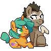 ask-glittershell: little-tweenframes: Little thing for @ask-glittershell / @askeverfreerat !  They’re so teeeeeeny!  D’awww~! x3