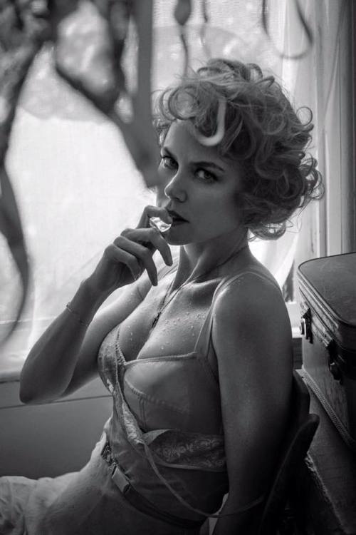 bellabellaboutique: Nicole Kidman for Interview Magazine October 2015. Lingerie by DOTTIE&rsquo