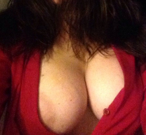 forfunar:  Oops my shirt popped open