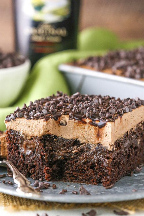 foodffs: BAILEYS CHOCOLATE POKE CAKEReally nice recipes. Every hour.Show me what you cooked!