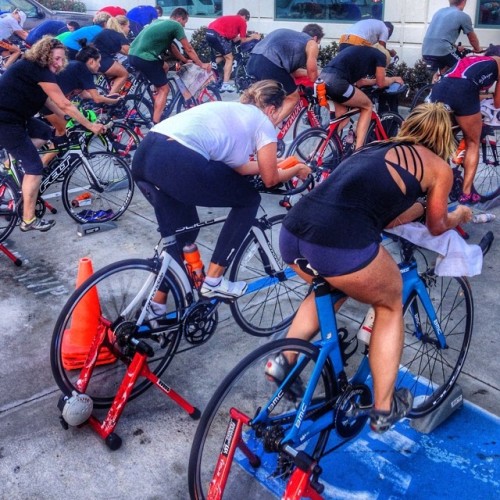 felipebreakaway:  #breakawaytraining #groupworkout #cycling #triathlon #triathlontraining #sandiego 