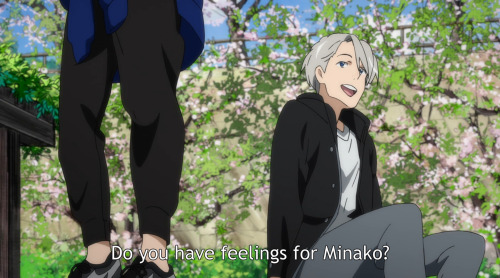 fudayk:  LOWKEY TRYING TO FIGURE OUT IF YURI IS GAY HE GETS PROGRESSIVELY HAPPIER TOO  
