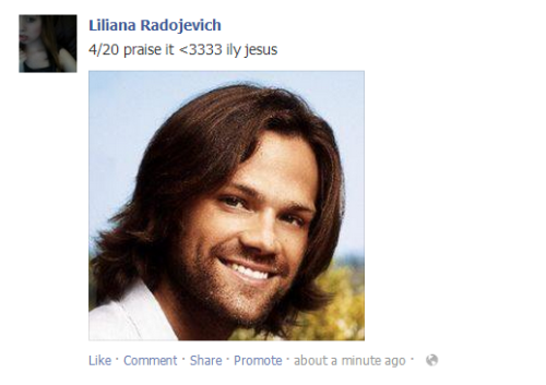 clardiss:  IT’S EVEN FUNNIER BECAUSE HE WAS LITERALLY SATAN ON THE SHOW AT ONE POINT 
