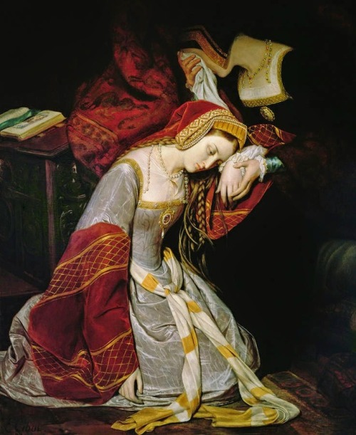 twirld:Anne Boleyn in the Tower of London (1835) Édouard Cibot 
