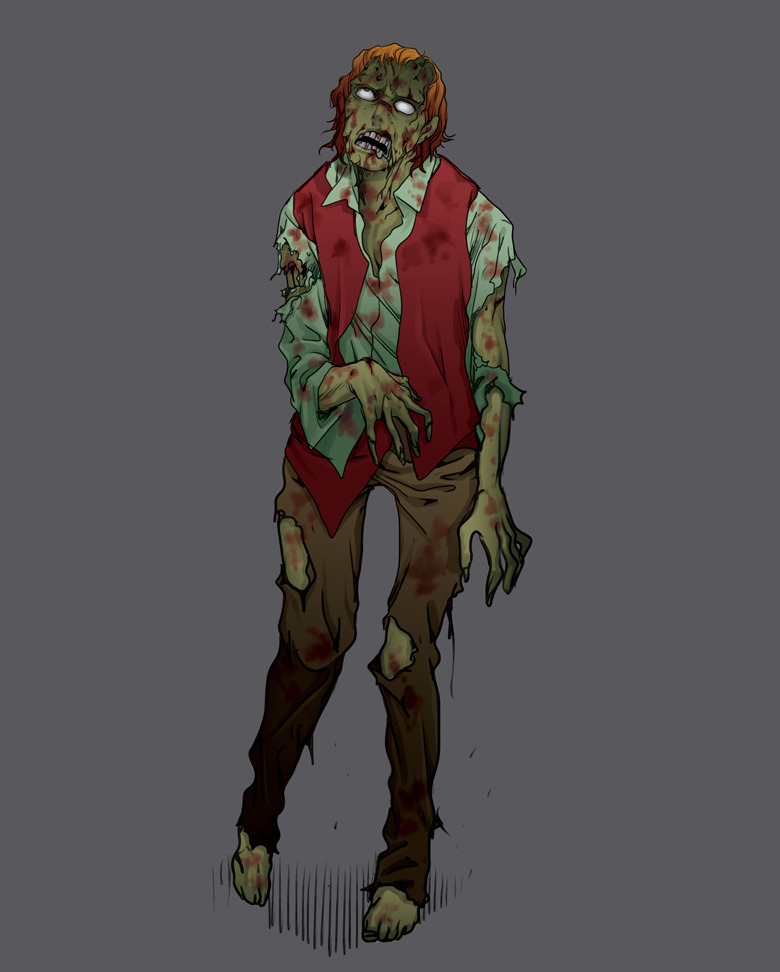   Poison of the Dead characters:   ZOMBIES  Habit : Mindless, remorseless abominations