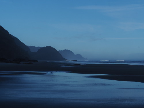 Oceanside Beach In The Morning: Between Florence And Yachats, Oregon. 16 September 2022.