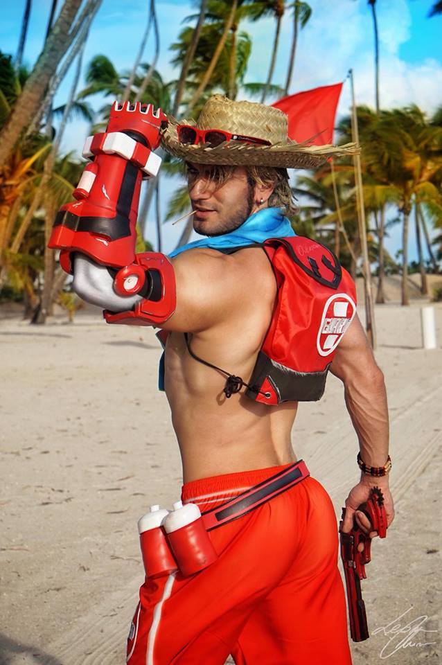 wolf2009:  dicksandwhich:Leon Chiro as Summer Games McCree  He is still GORGEOUS