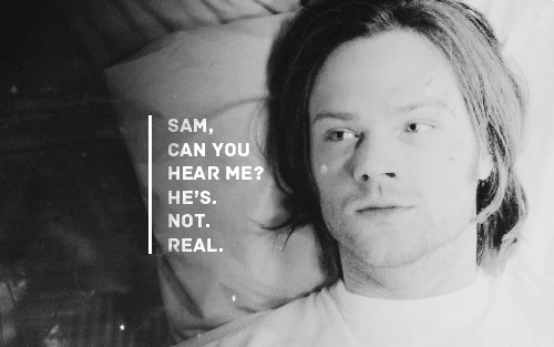“I heard that you’re in here because the voices wont let you sleep.”