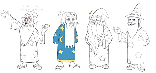 insidematthieu:Explorations and final designs for Episode 2 of the Owl House! Magical wizards, cute 