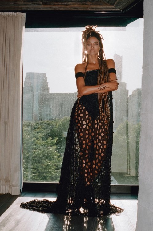 Ciara in Vera Wang at the 2019 CFDA Awards