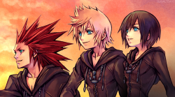 kirbyvolteatscookies:   Kingdom Hearts: HD 1.5 Remix   THEY’RE ALL SO HAPPY. BUT MICKEY AND RIKU ARE LIKE “YEAH. WE ARE THE HAPPIEST FUCKING PLACES ON EARTH.”