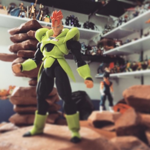 finally i finish my review of #android16 #shfiguartsfrom #bandai here its the link if you guys wanna