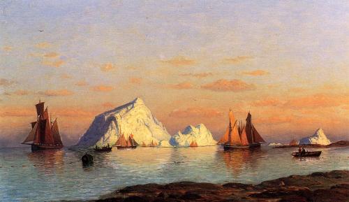 Fishermen off the Coast of Labrador, 1863, William Bradford