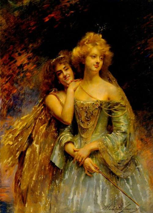 monsieurleprince:Madeleine Jeanne Lemaire (1845 - 1928) - Fairies, 1908